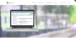 Desktop Screenshot of macjur.de